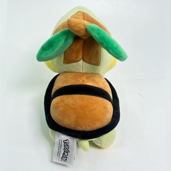 Pokémon Turtwig 8” Plushie Official Authentic Stuffed Animal Toy Green & Brown - Picture 6 of 12